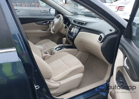 2015 Nissan Rogue Sv z USA, uszkodzony, nr VIN KNMAT2MT2FP546648